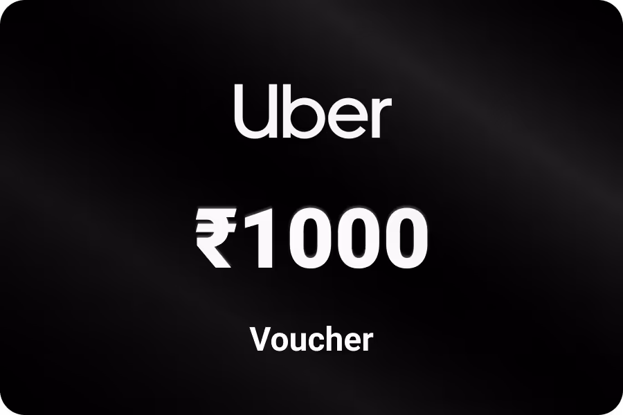 Uber Gift Card — Up to 25% off, from ₹750